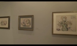Oeuvres de Signac dans l'exposition.